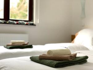 Cama ou camas em um quarto em Vila Gorica Jahorina