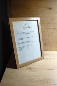 Certifikát, hodnocení, plakát nebo jiný dokument vystavený v ubytování Am Millstättersee 35