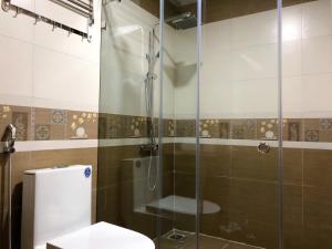 Vonios kambarys apgyvendinimo įstaigoje Sapa Odyssey Hostel