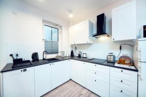Kuchnia lub aneks kuchenny w obiekcie Apartment Zamojska 8 - Apartamenty GKM Lublin
