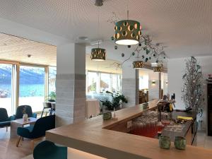 Istumisnurk majutusasutuses Villa Postillion am See
