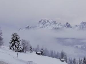 Panorama v zimě