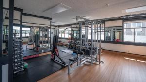Fitness centrum a/nebo fitness zařízení v ubytování Scenic Hotel Southern Cross