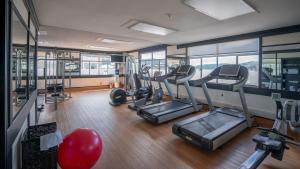 Fitness centrum a/nebo fitness zařízení v ubytování Scenic Hotel Southern Cross