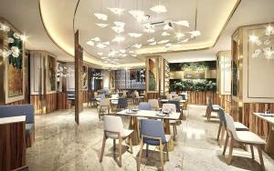 Restoranas ar kita vieta pavalgyti apgyvendinimo įstaigoje Xin Hua Hotel Guangzhou