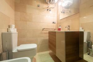 A bathroom at Apartamentos Palacio de los Jerónimos