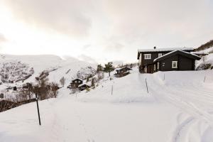 Strandafjellet Mountain Lodge semasa musim sejuk