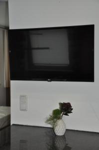 TV a/nebo společenská místnost v ubytování Gästehaus Holaus