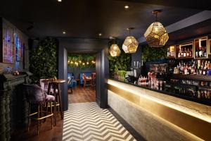 Lounge nebo bar v ubytování Malmaison Edinburgh City
