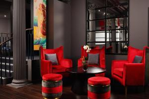 Posezení v ubytování Malmaison Edinburgh City