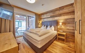 Posteľ alebo postele v izbe v ubytovaní Residenz Der Wieshofer