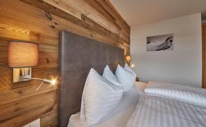 Posteľ alebo postele v izbe v ubytovaní Residenz Der Wieshofer