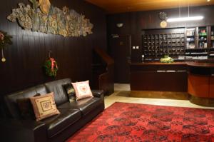 Posezení v ubytování Hotel Žalý Apartmány