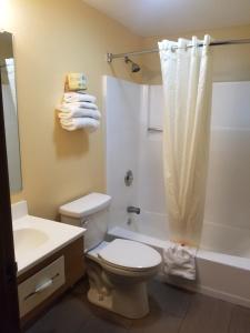 Super 8 by Wyndham Carson City Lake Tahoe的一间浴室