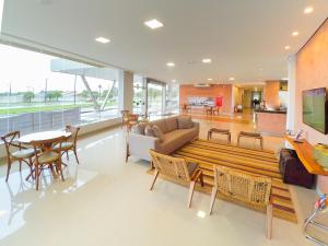 Χώρος καθιστικού στο Orla Morena Park Hotel