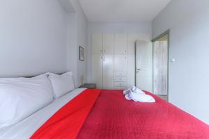 Posteľ alebo postele v izbe v ubytovaní 3BD Apartment in the Center - Self check in