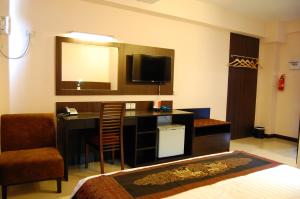 Dapur atau dapur kecil di Hotel Yankin