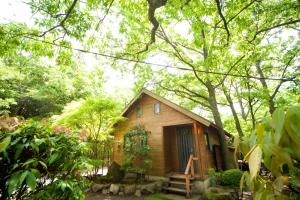 حديقة خارج Yufuin Tsukahara Kogen Sanso Donguri