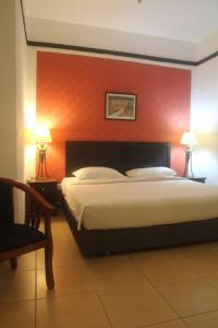 Voodi või voodid majutusasutuse Grace Hotel Lahad Datu toas