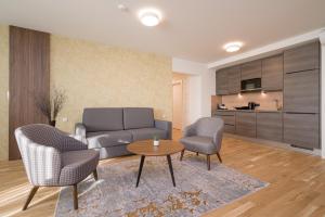 Kuchnia lub aneks kuchenny w obiekcie MyApartments Vienna