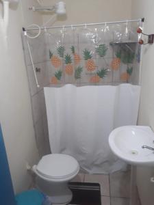 Kylpyhuone majoituspaikassa Casas santana