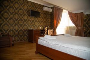 Posteľ alebo postele v izbe v ubytovaní Complex Zolota Pidkova