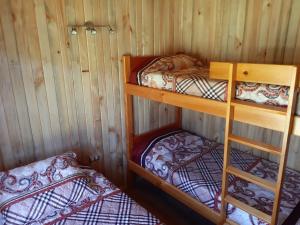 Postel nebo postele na pokoji v ubytování Paraíso Liumalla Lodge