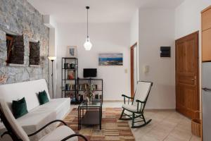 Posezení v ubytování Aura Traditional Apartment