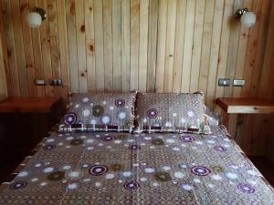Postel nebo postele na pokoji v ubytování Paraíso Liumalla Lodge