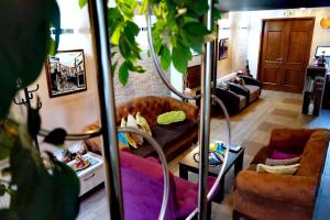 Χώρος καθιστικού στο Hotel Bulevar