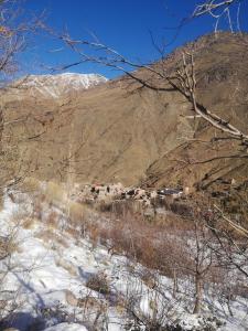 山林小屋周边自然景观