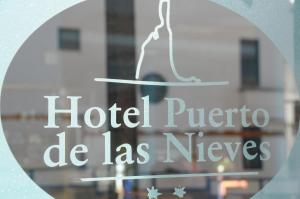 Certificado, premio, señal o documento que está expuesto en Hotel Puerto de Las Nieves