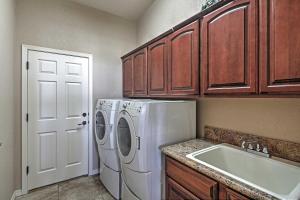 A kitchen or kitchenette at Lake Havasu City Retreat with Views and Private Pool!