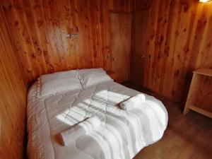 Postel nebo postele na pokoji v ubytování Hotel Catripulli