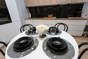 Kuchyňa alebo kuchynka v ubytovaní Apartament 56