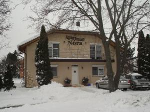 Apartman Nóra v zime