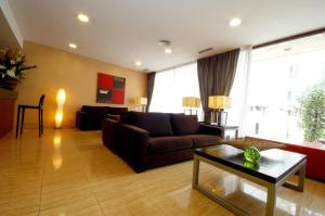 Posezení v ubytování Hotel Baviera