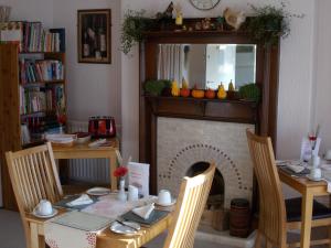 Knihovna v bed and breakfast