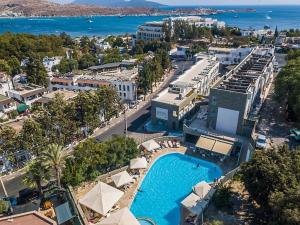 Bazén v ubytování Afytos Bodrum City nebo v jeho okolí