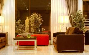 Posezení v ubytování Hotel Baviera