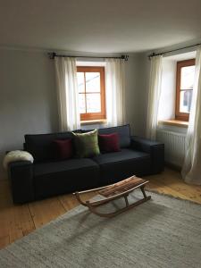 Posezení v ubytování Apartment Der Riese