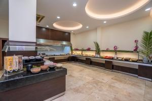 Dapur atau dapur kecil di Afytos Bodrum City