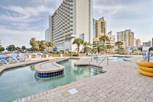 The swimming pool at or close to Steps to Ocean Myrtle Beach Condo with Perks!