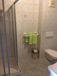 Koupelna v ubytování Gerstbreinhof