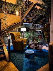 Część wypoczynkowa w obiekcie Bali Butique Rooms