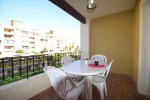 Balkon lub taras w obiekcie Apartamentos Punta Canela