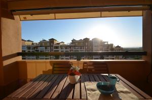 Balkon lub taras w obiekcie Apartamentos Punta Canela