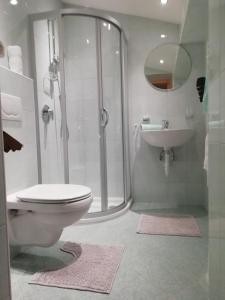 Łazienka w obiekcie Ferienwohnung Angererhof