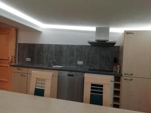 Kuchnia lub aneks kuchenny w obiekcie Ferienwohnung Angererhof