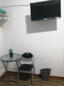 TV a/nebo společenská místnost v ubytování Kayva